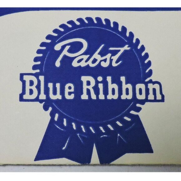 Pabst Beer Ad With 2 Pabst Paper Hats Actress Joan Fontaine Bar Decor Kitchen - Picture 4 of 6